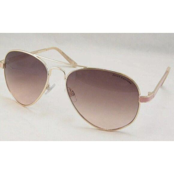 Juicy Couture Accessories - New Juicy Couture Sunglasses AJCN44007Z Aviator Gold & Pink 100% UV Protect $98